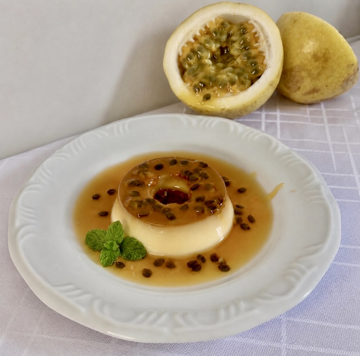 Pudim de Maracujá